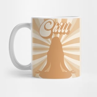 Chill Woman: Relaxed and Laid-Back Mug